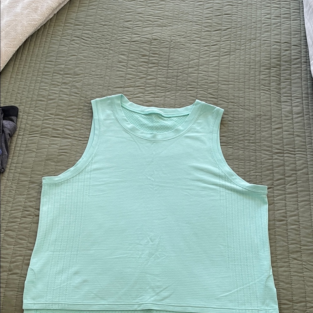 Mint Green Sleeveless Top